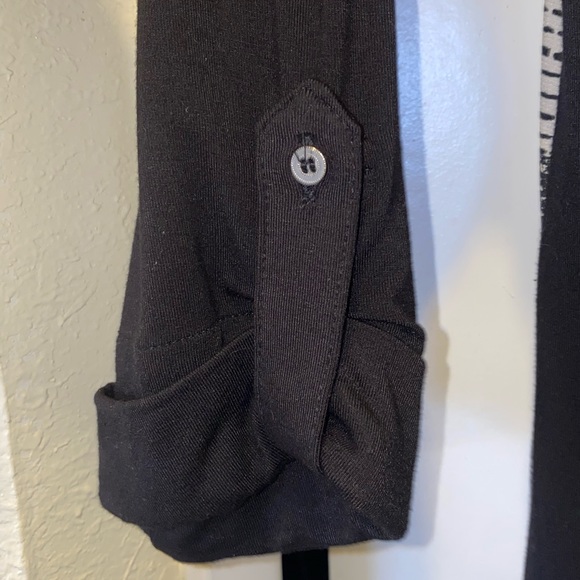 Black plaid Peter Nygard blouse - Picture 9 of 10